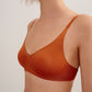 woman in orange bra