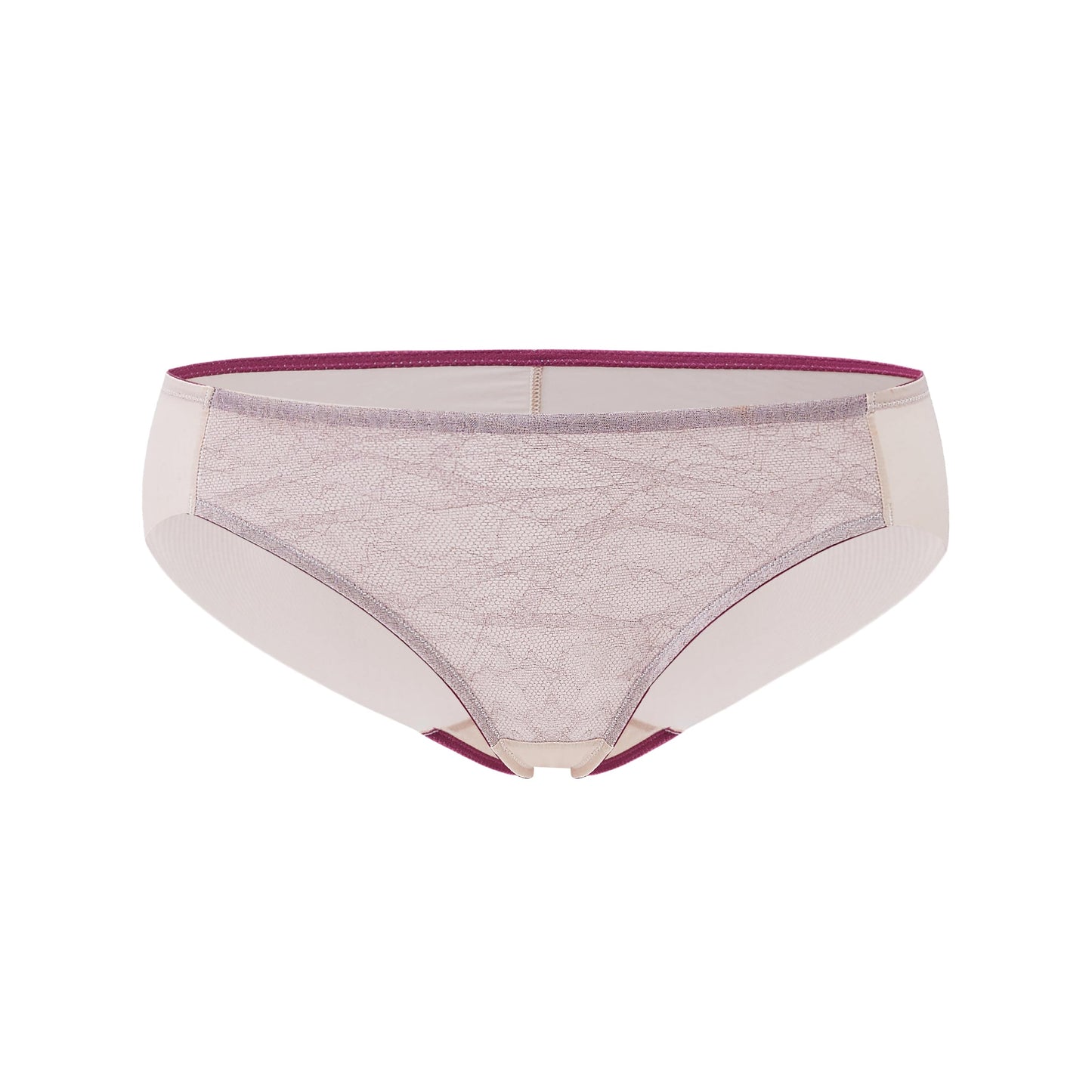 a pink lace brief