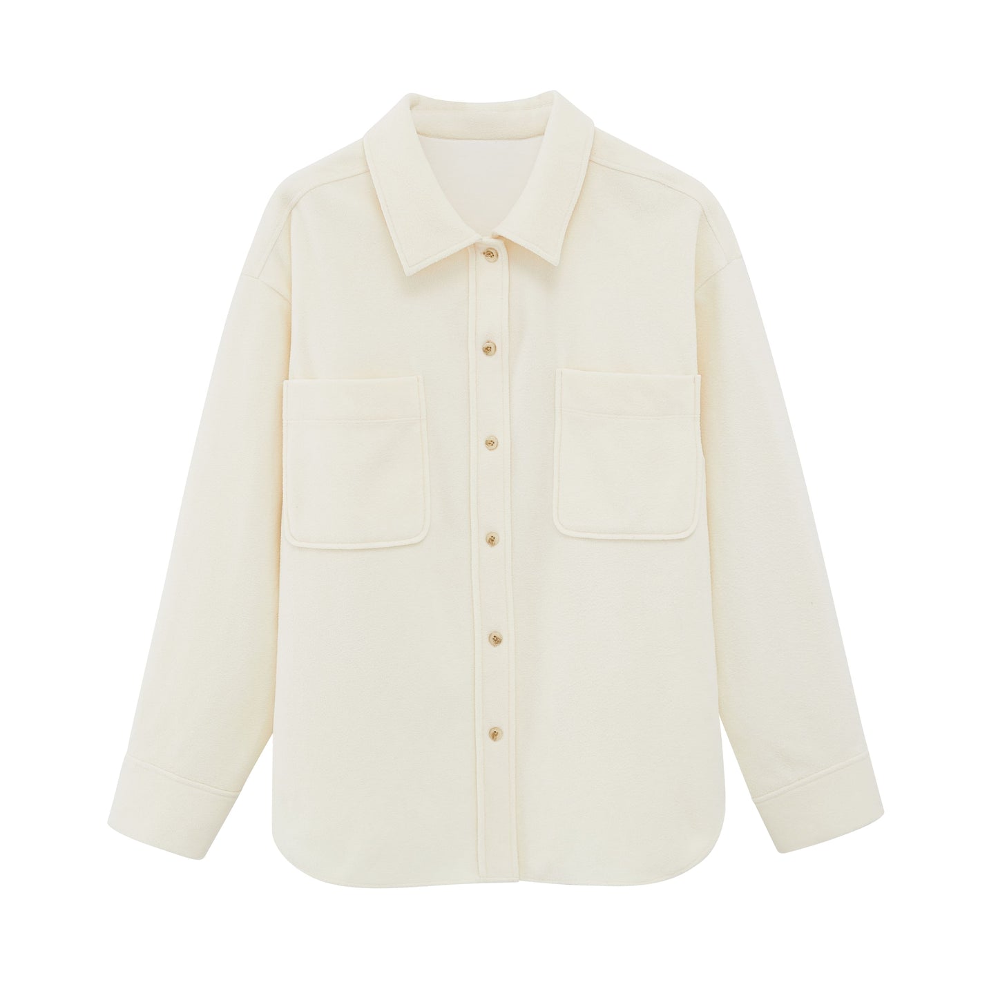 A white Plushy Pajama Top