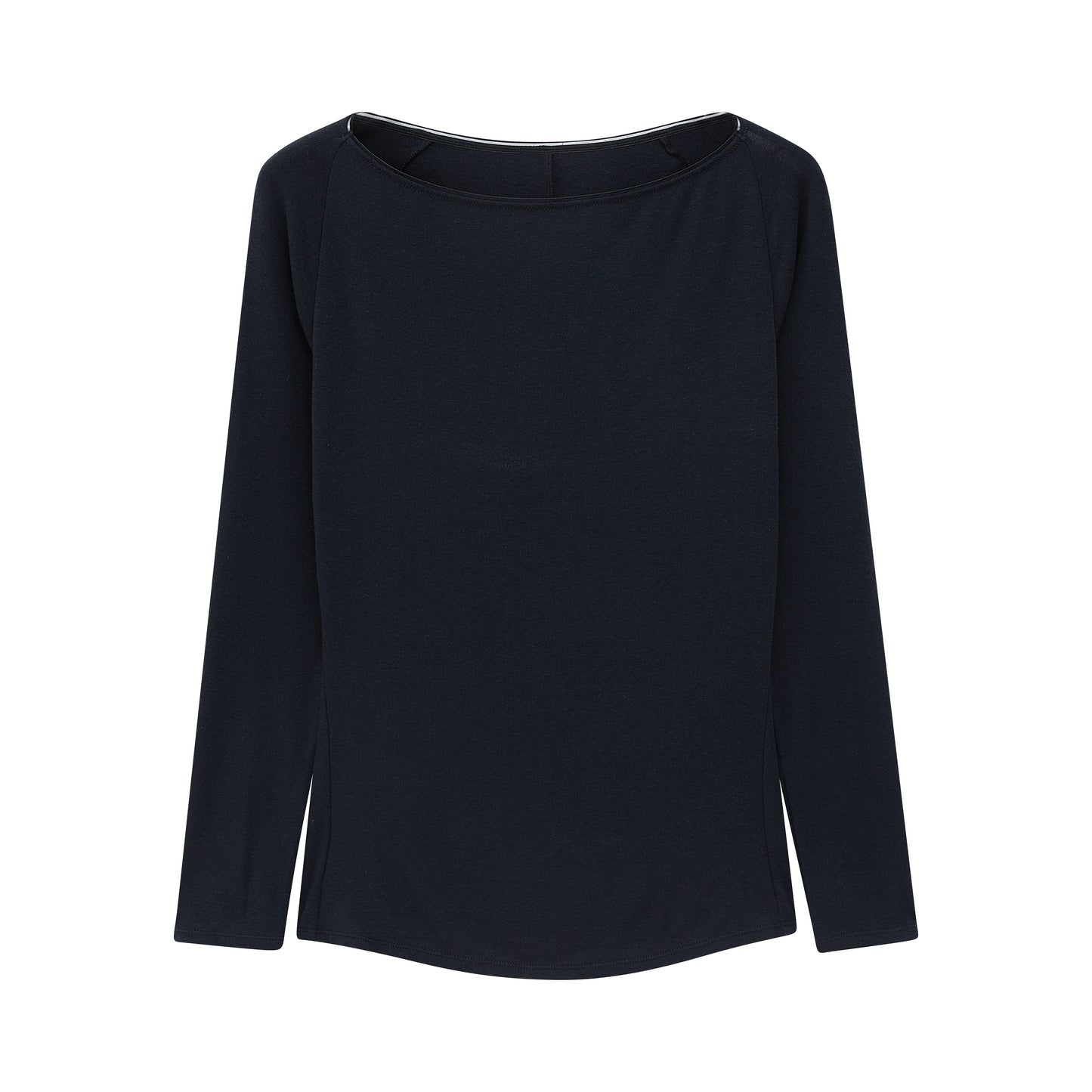 flat lay of black Cashmere Thermal Underwear Top