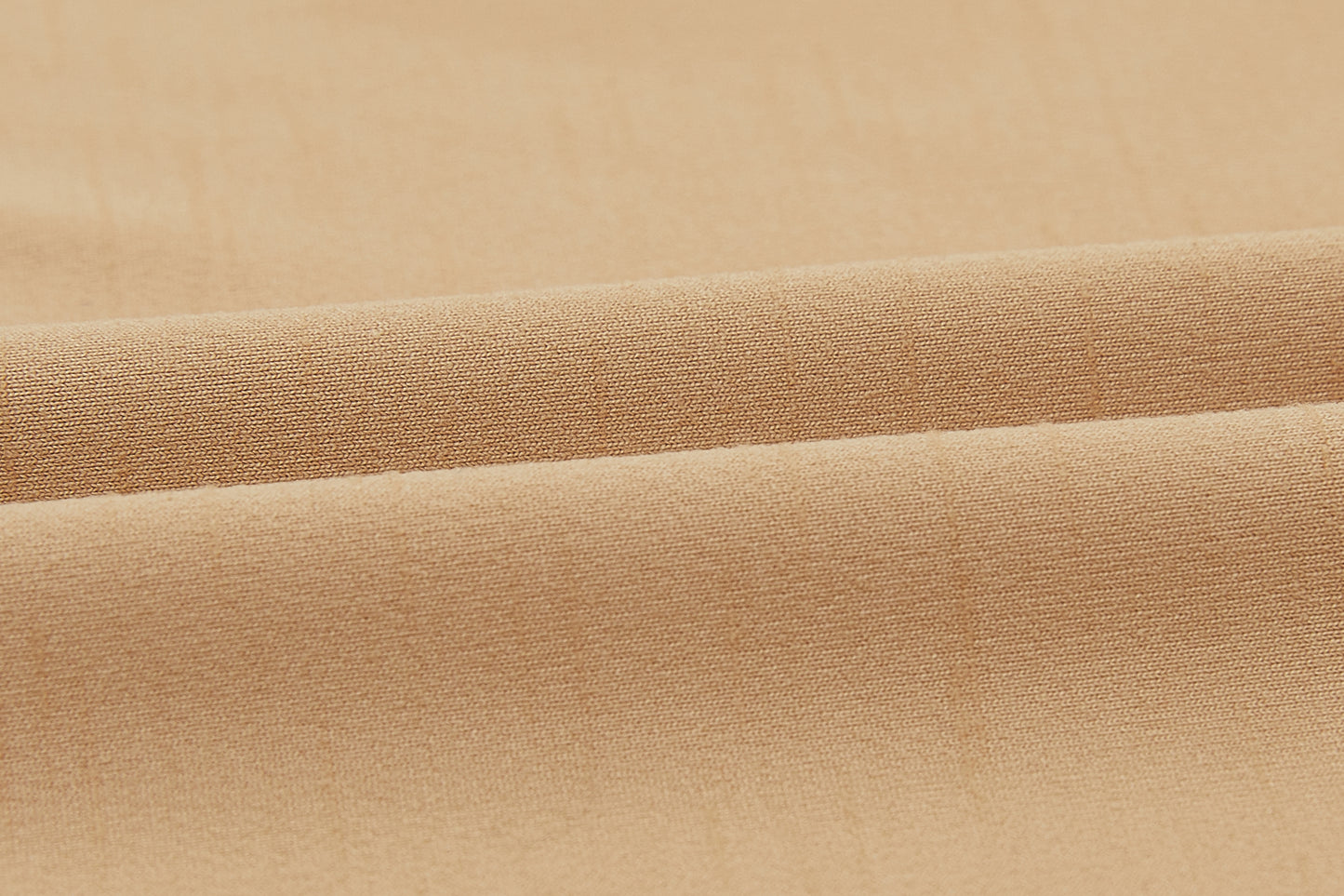 Swatch of camel hoodie.