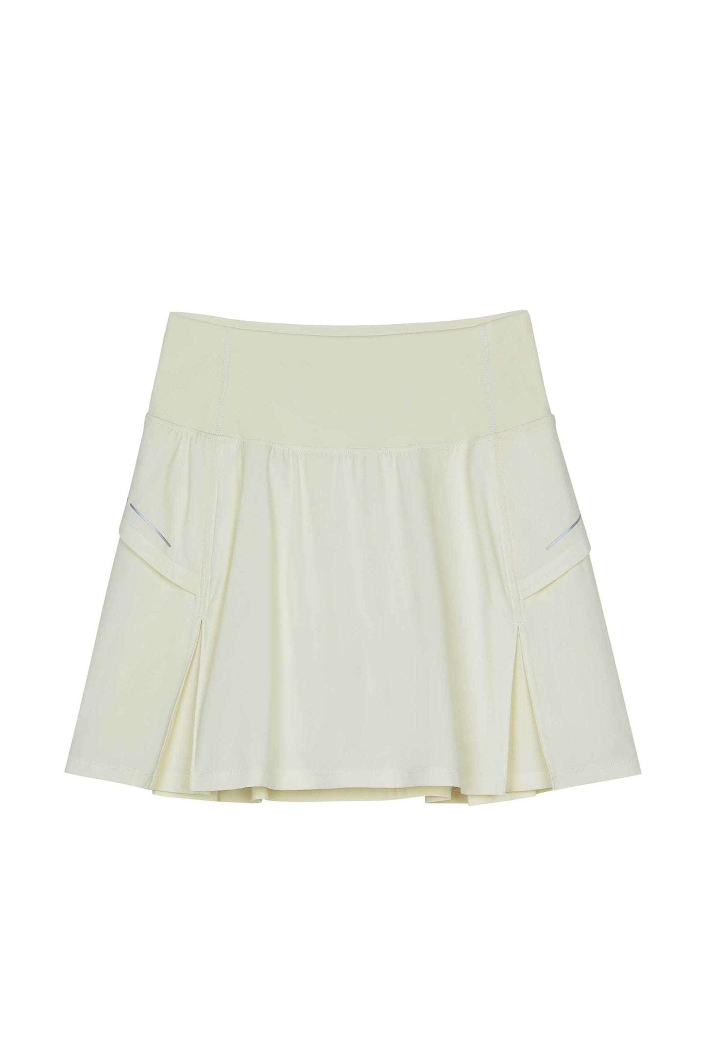 white tennis skort