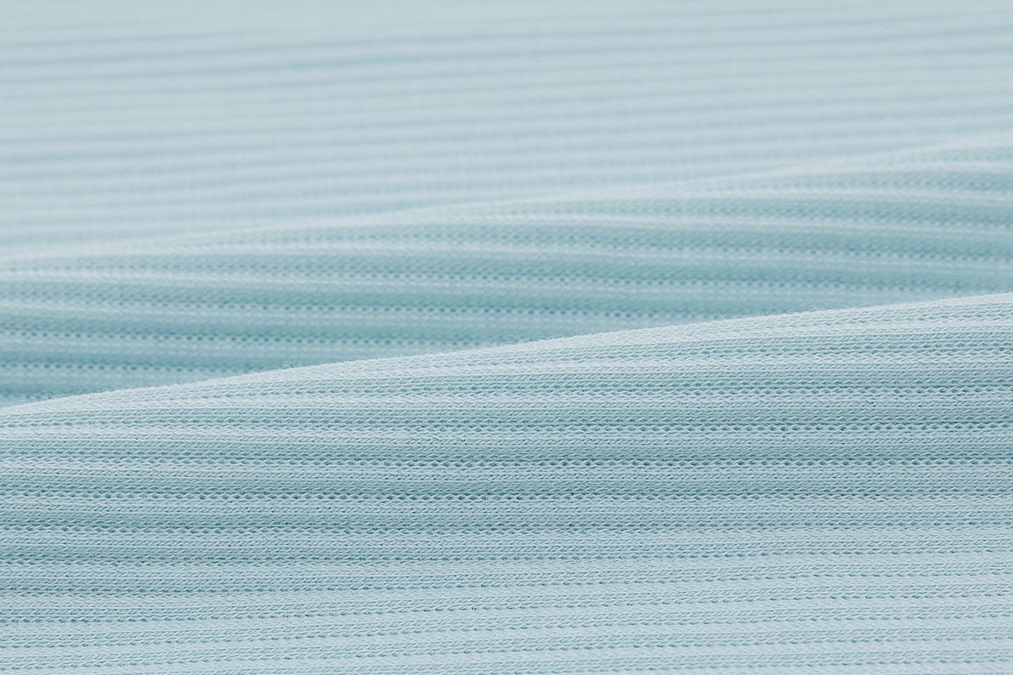 Swatch of pale blue fabric