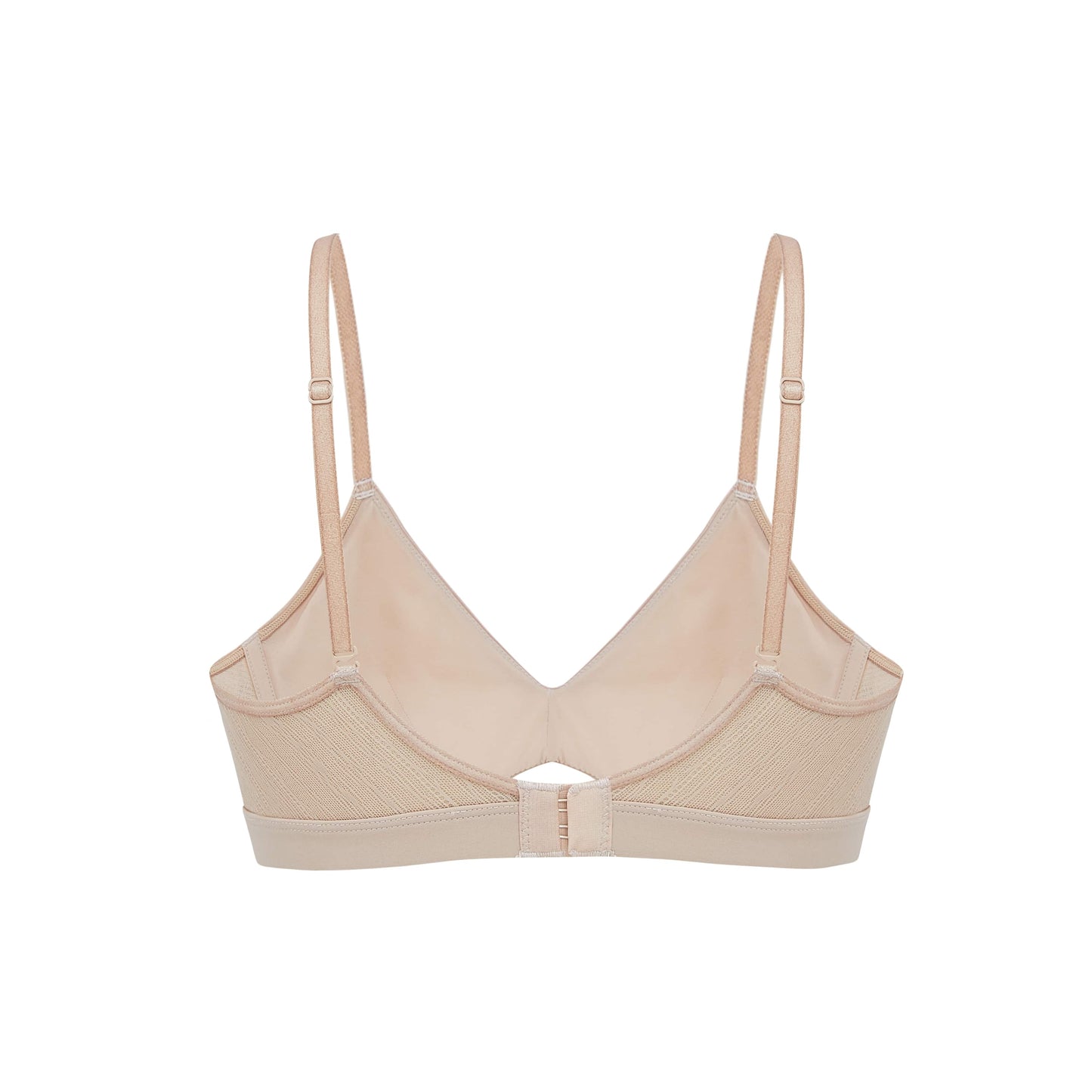 back flat lay of ndue bra