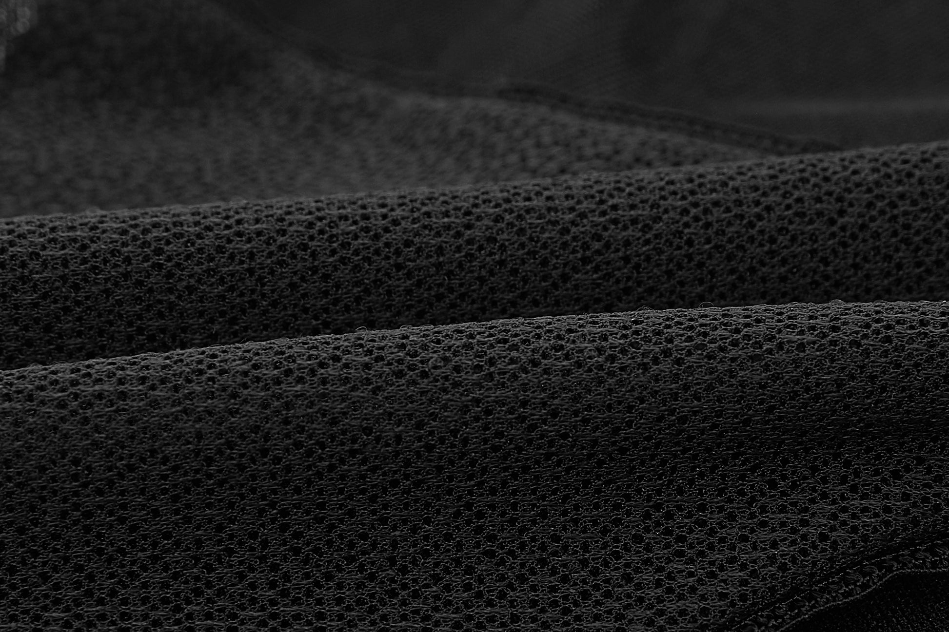 black fabric detail 