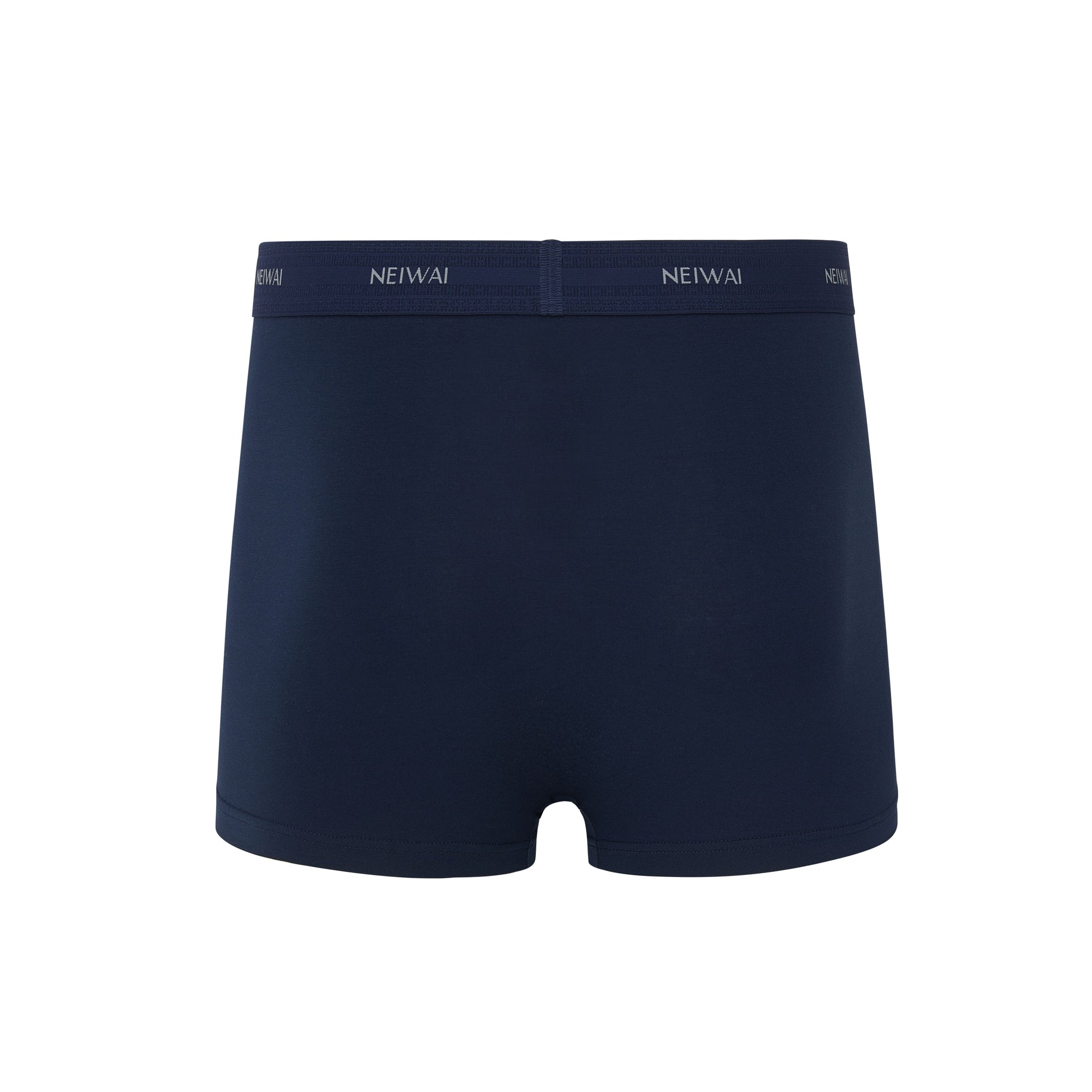 back of the Men’s Cotton Boxer Brief in navy