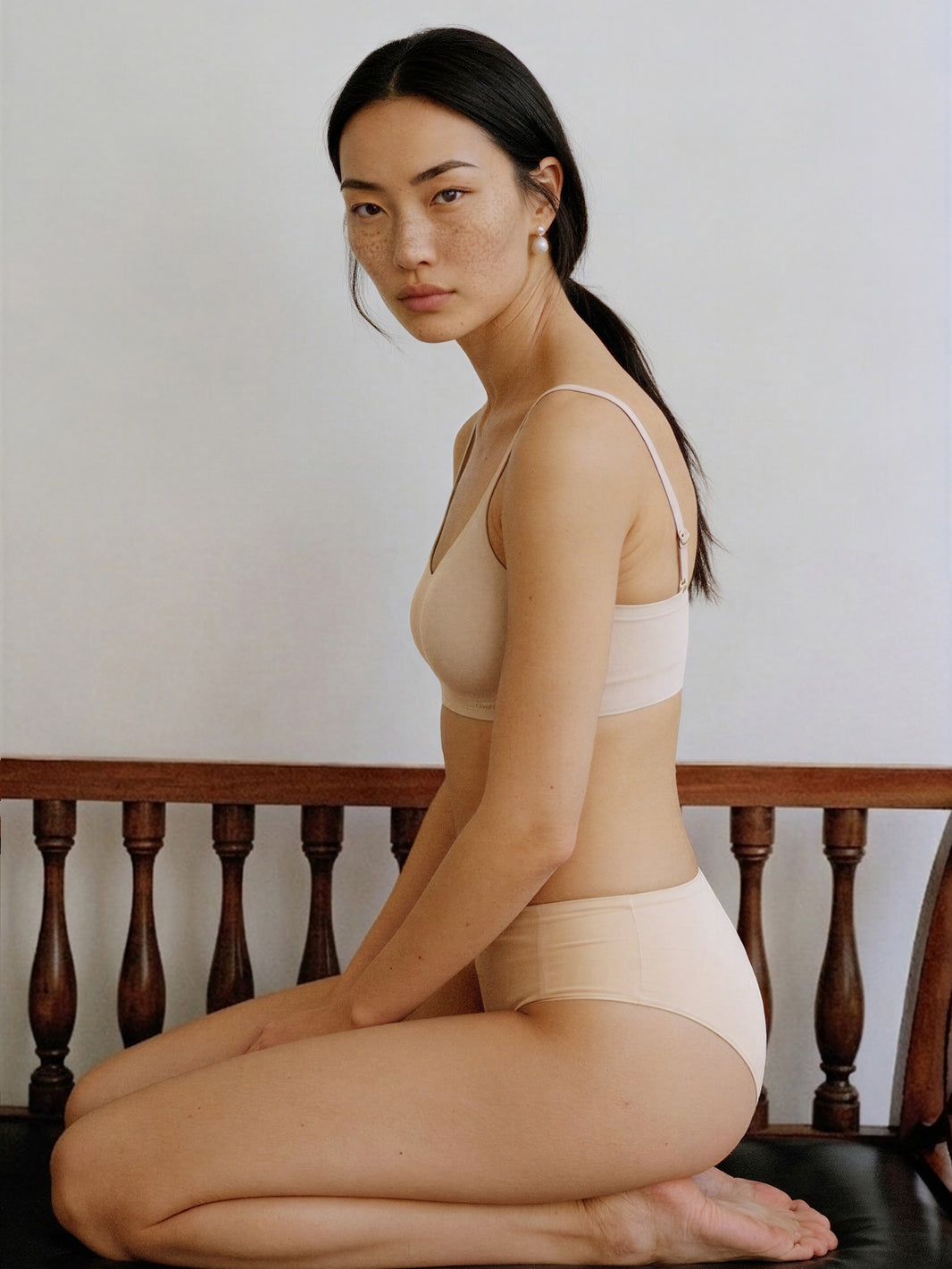 Barely Zero Anchored Cup Spaghetti Strap Bra