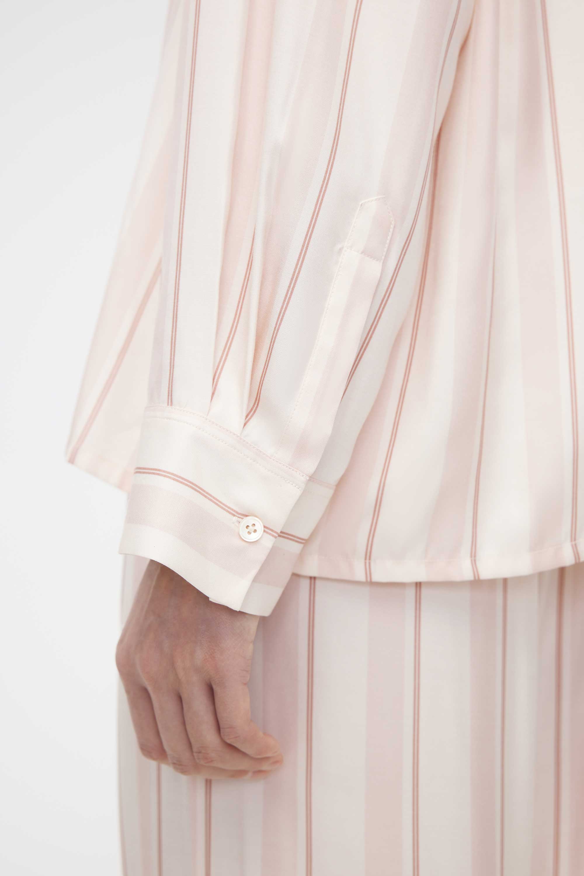 Buttons on pajama sleeves