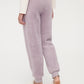 The purple Fleece Pajama Pants