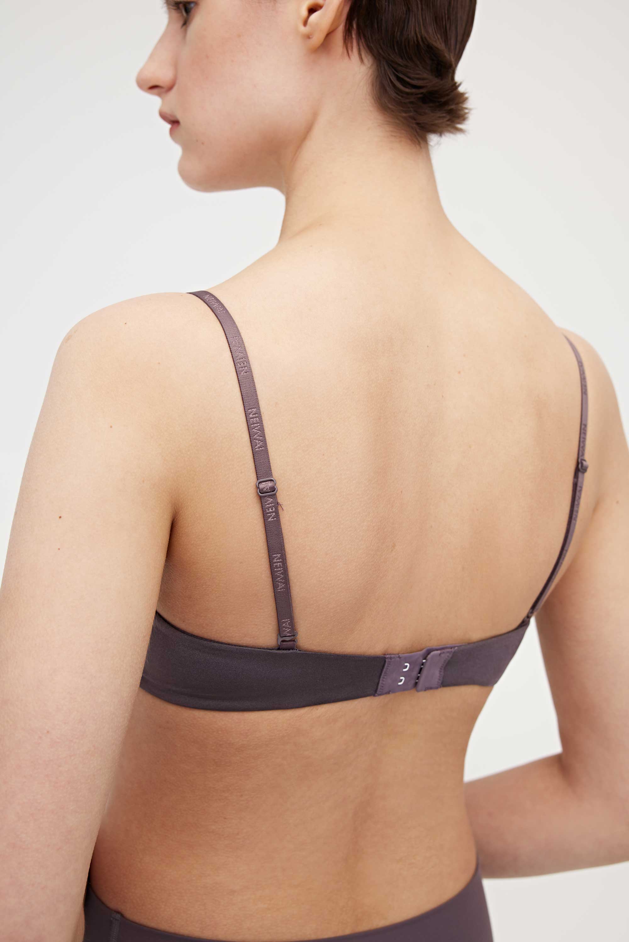 There are two buckles on the back of the bra