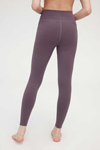back of the purple leggings