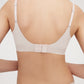 The back of a cream bra