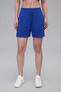 blue shorts