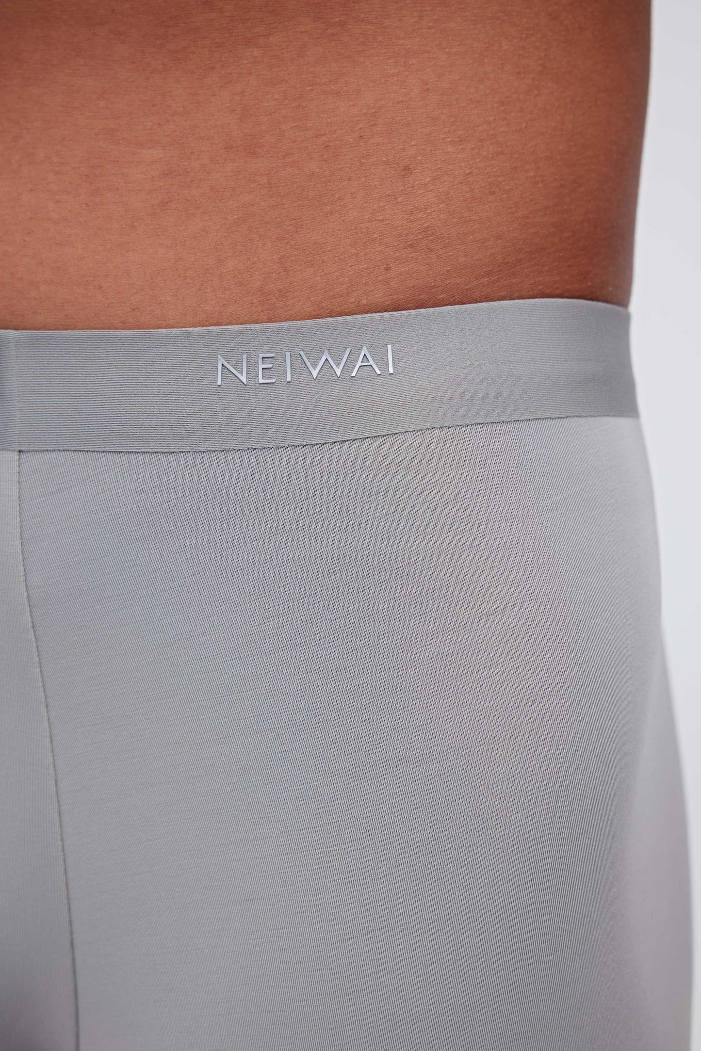 close up of the brief waist with NEIWAI logo