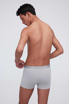 back of man in grey brief