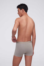 back of man in grey brief