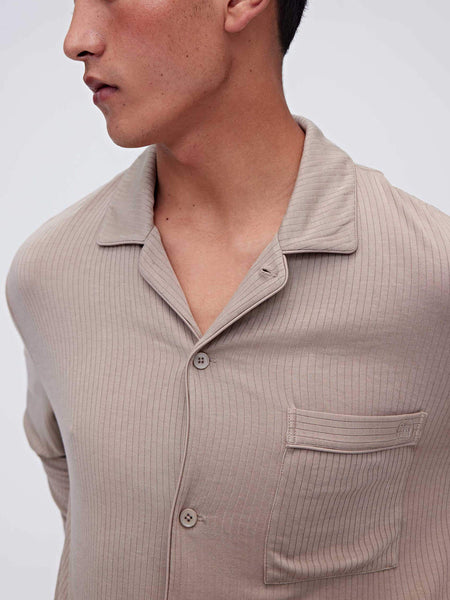 L'Appartement Pajama SHIRT ネイビーパジャマシャツ SHIRT PAJAMA SET