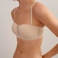 woman in off white bra