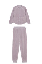 The purple Fleece Pajama set