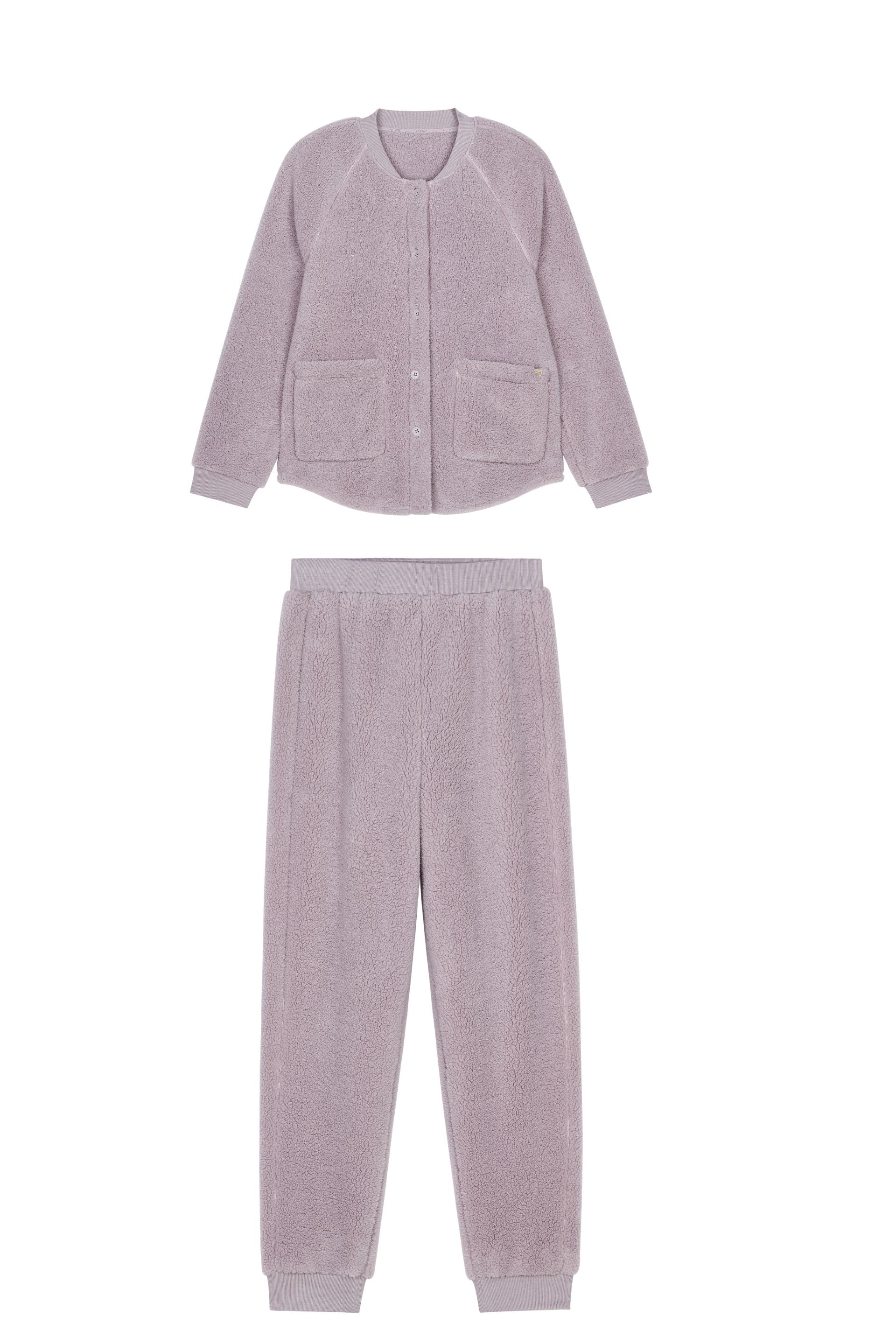 Sherpa Fleece Pajama Set – NEIWAI - Main Image