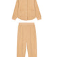 An orange Fleece Pajama Set