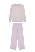 A purple Plush Fleece Pajama Set