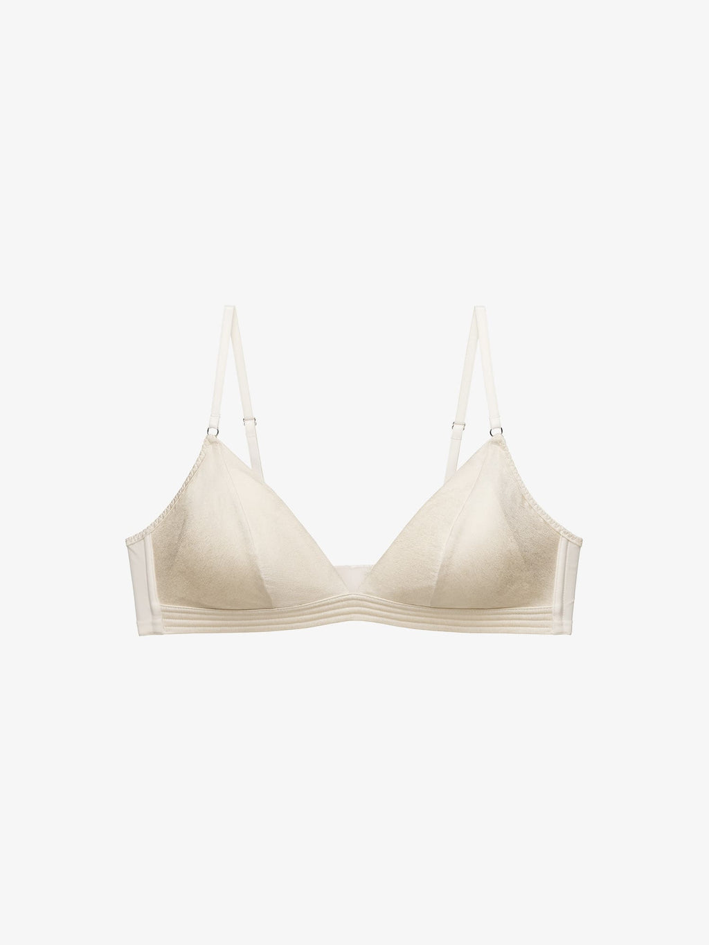 Self Silk Satin Triangle Bra