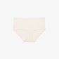 Flay lay of cream colored brief