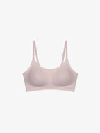 Light pink bra on a white background. Lilac Ash color.
