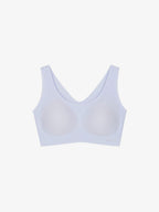 Flat lay of lilac purple Barely Zero bra.