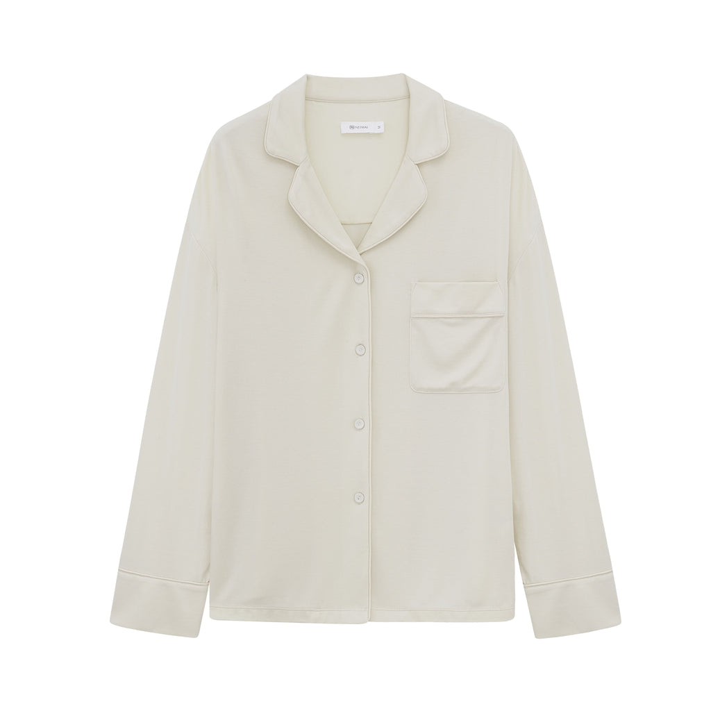 Classic Cozy Button-Up Pajama Top 2.0 SAMPLE