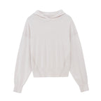 A ivory white hoodie