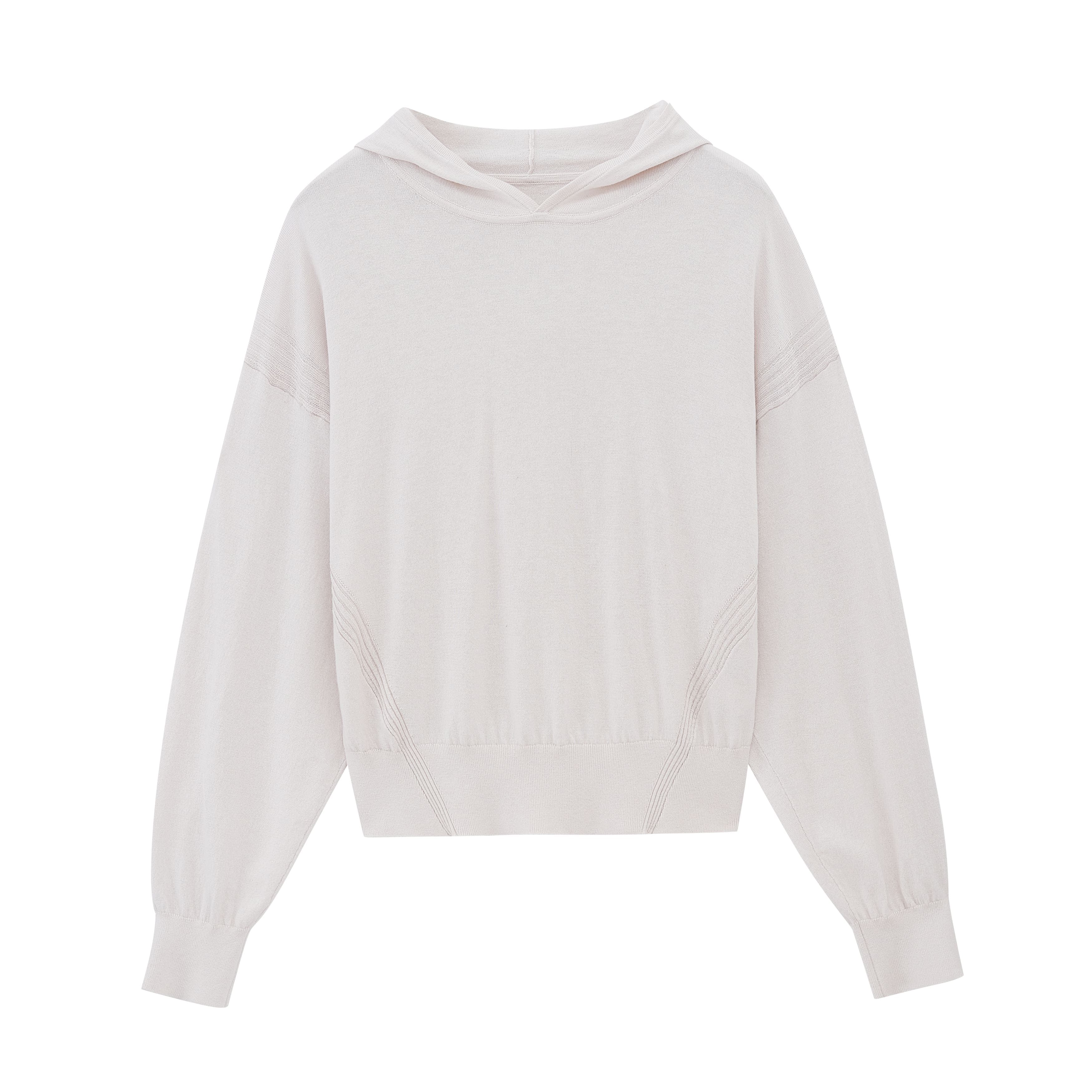 A ivory white hoodie