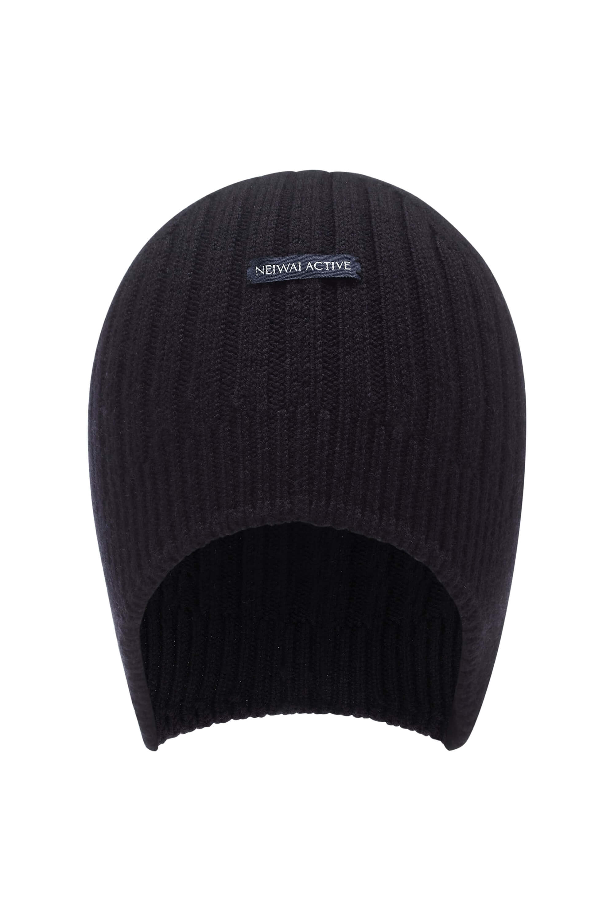 Navy wool beanie