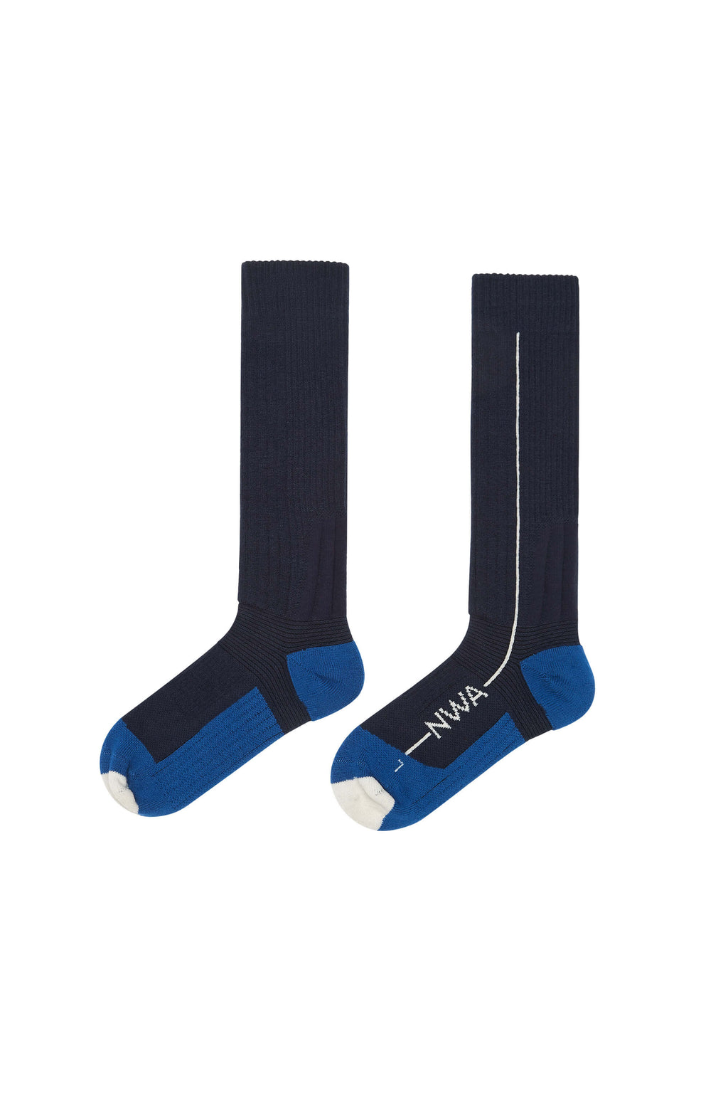 navy socks