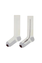 white wool socks