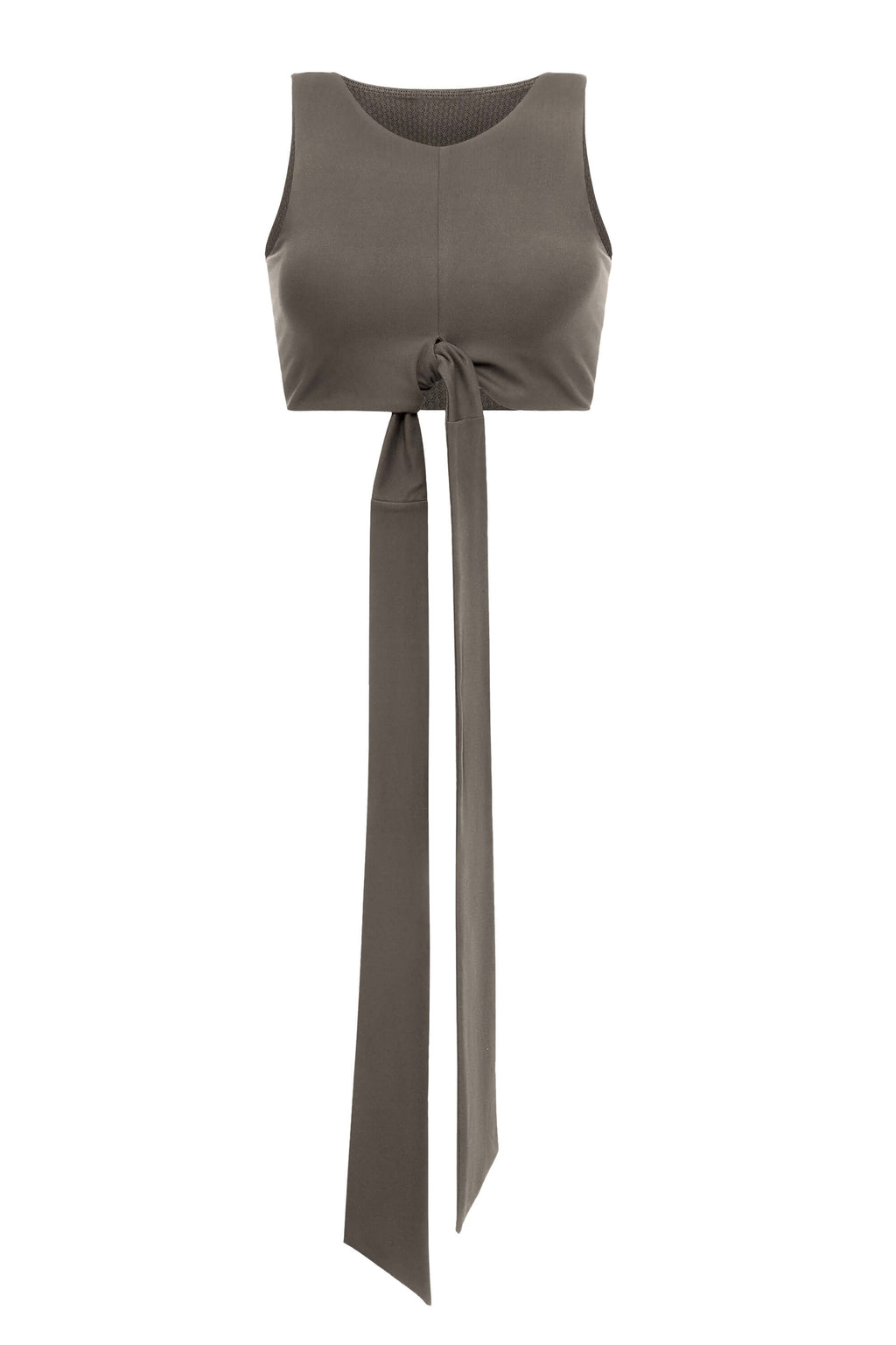 light brown wrap bra top