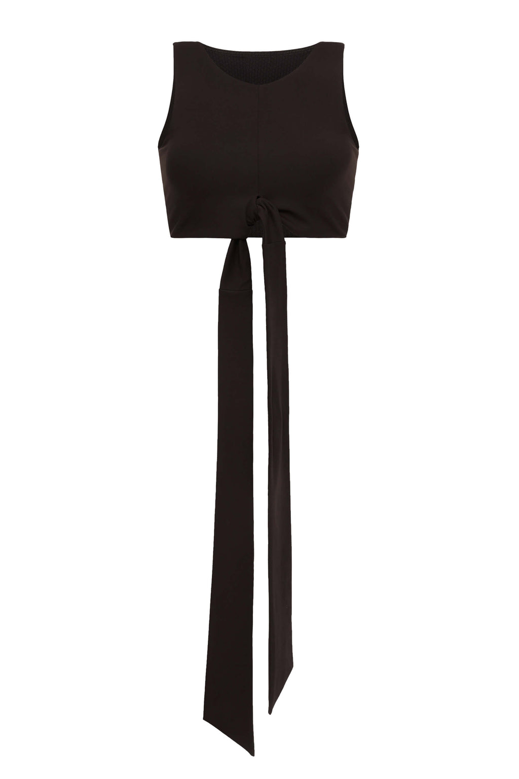 brown wrap bra top