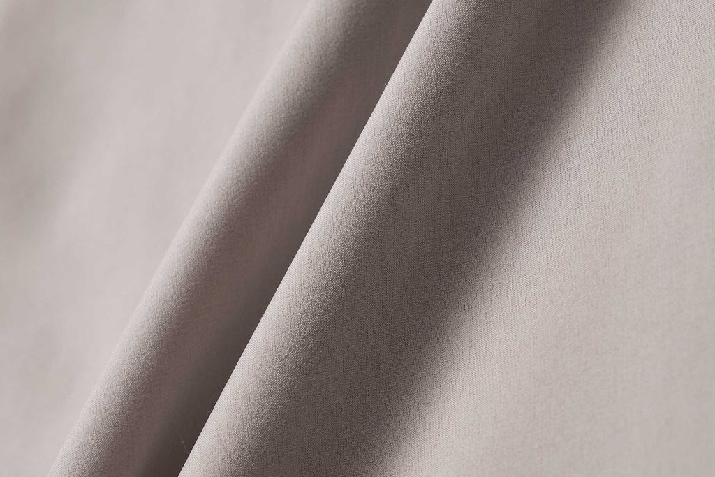 fabric detail of grey joggers