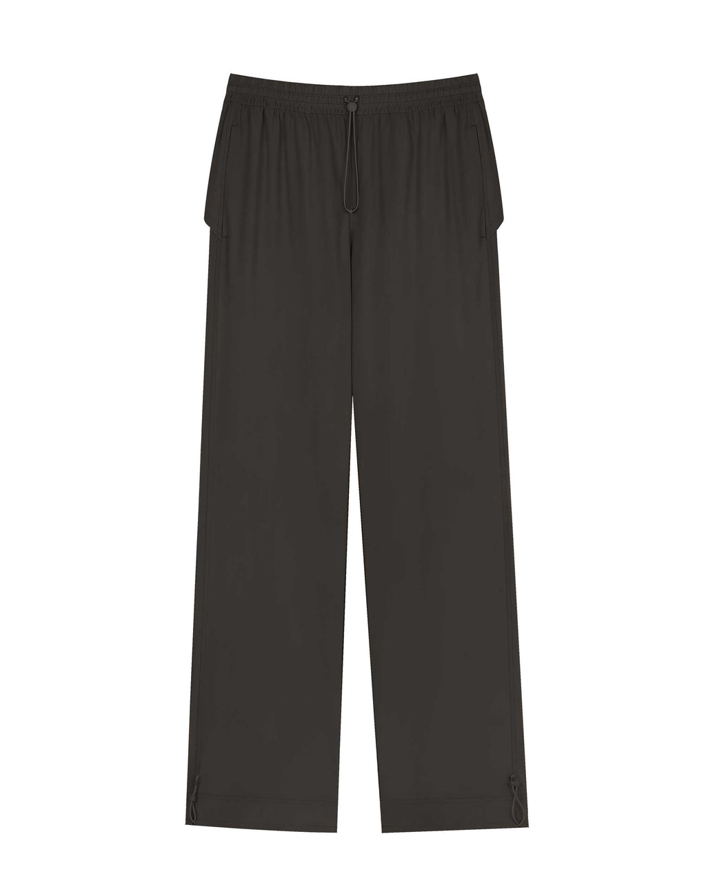 brown joggers