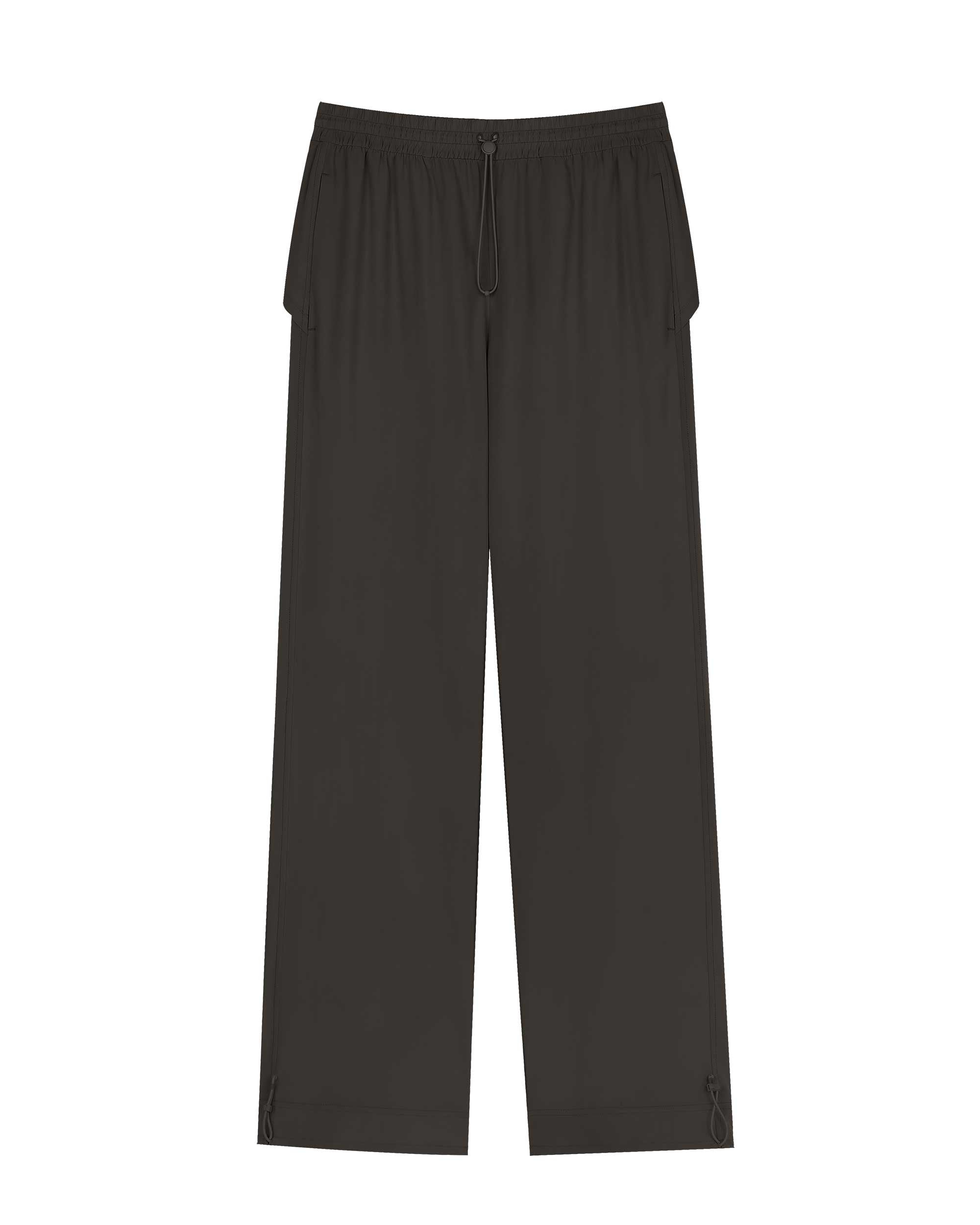 brown joggers