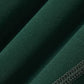 fabric detail of green drawstring leggings
