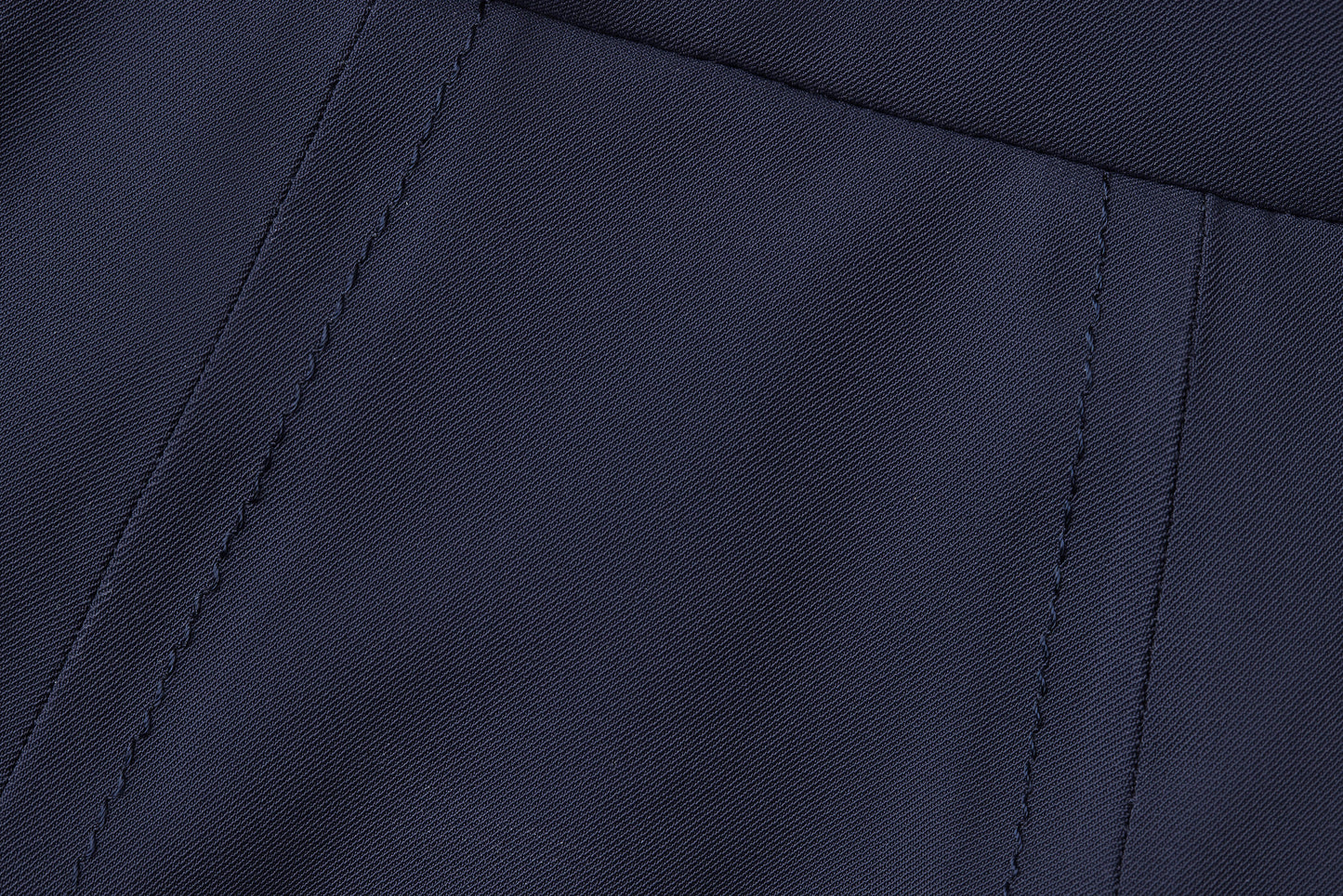 close up of navy fabric