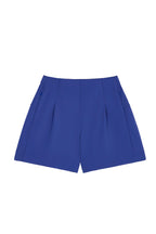 blue shorts
