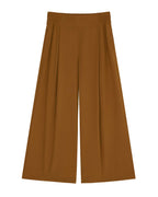 brown culottes