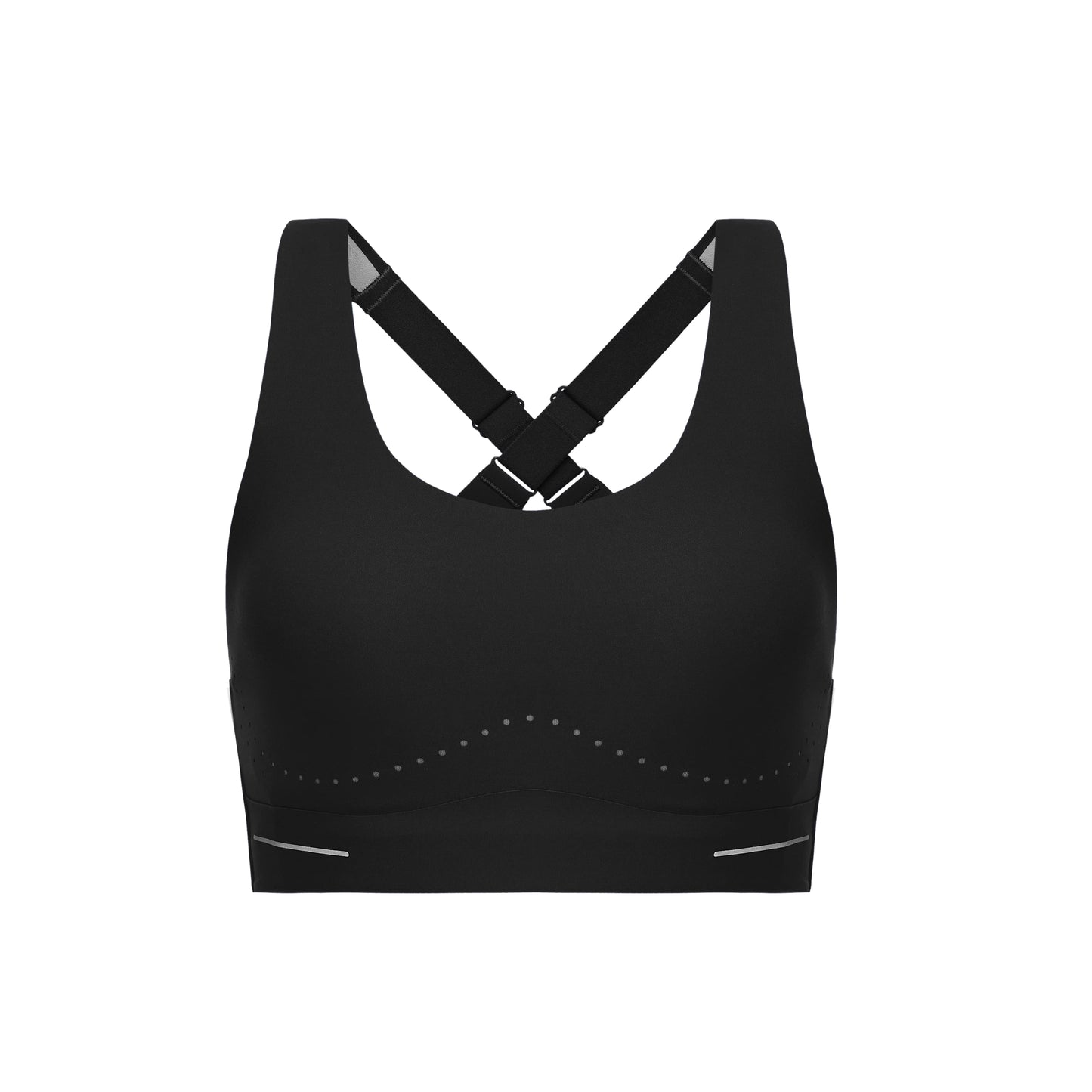 black sport bra