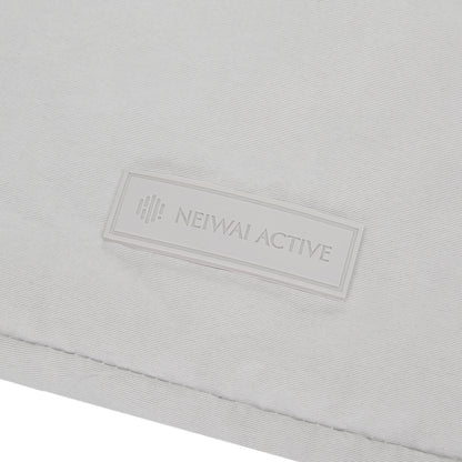 neiwai active logo on grey bag