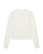 white sweatshirt