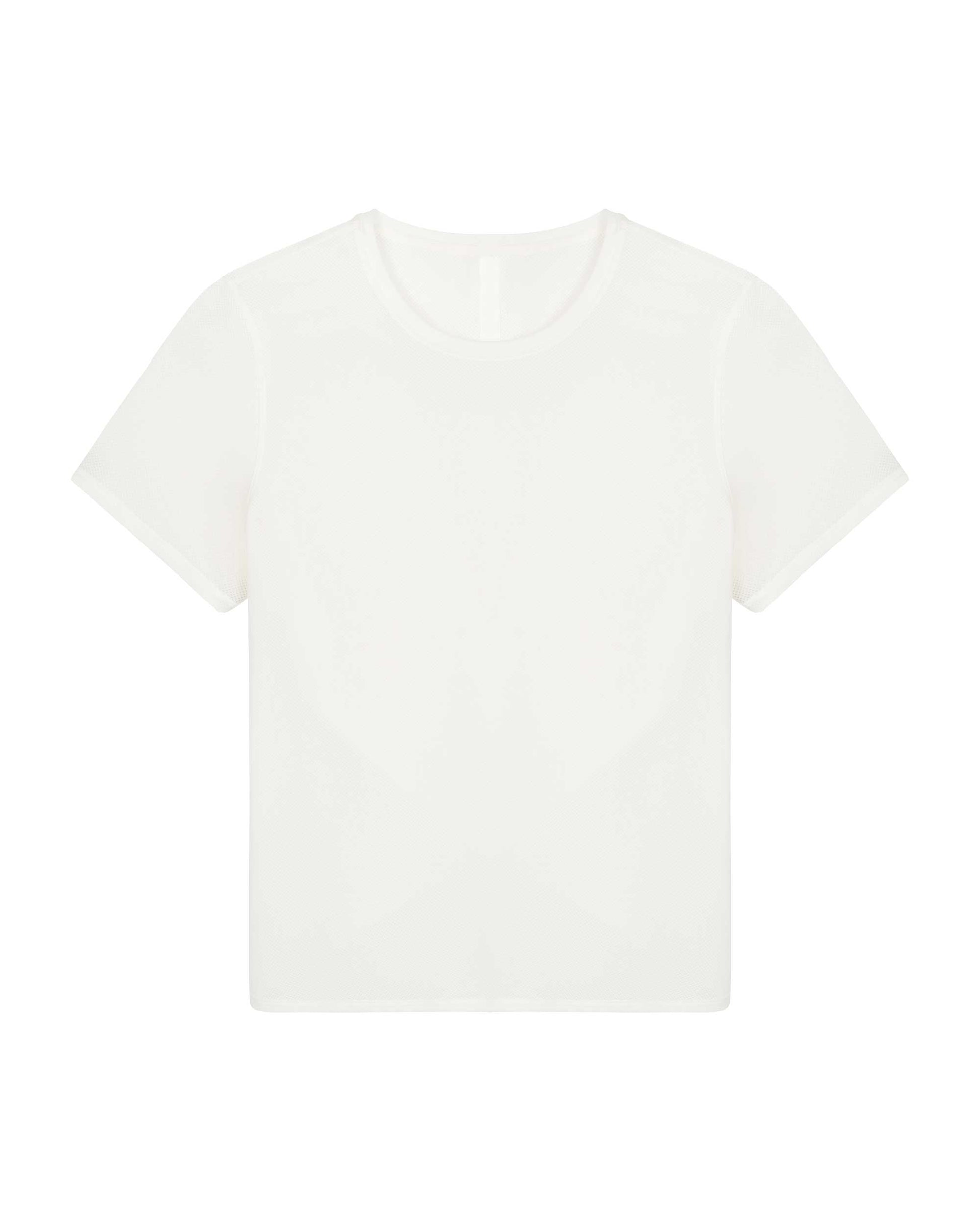 white Cross-back T-Shirt