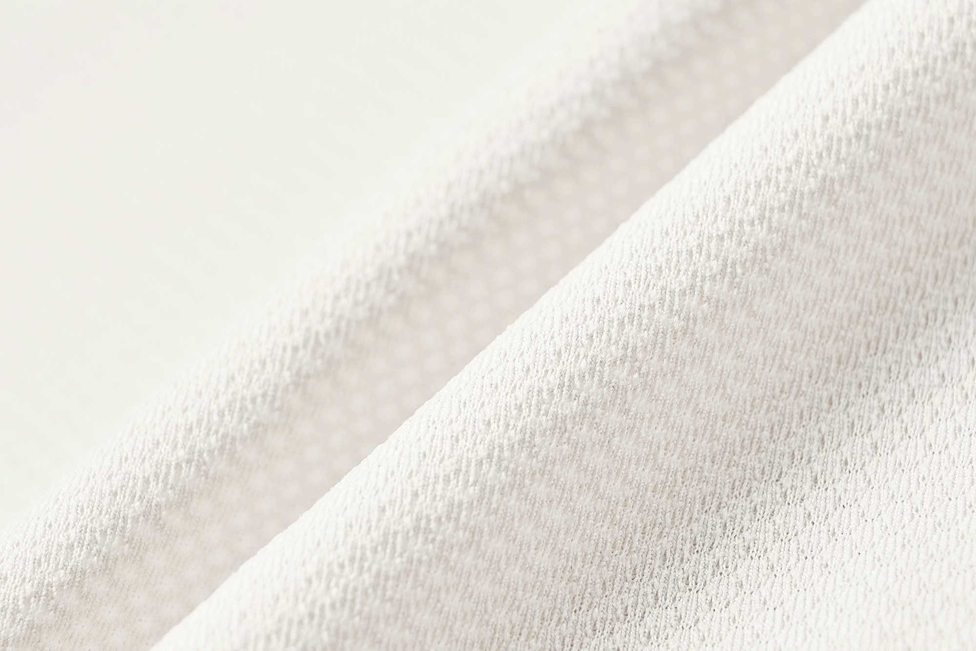 fabric detail of Cross-back T-Shirt